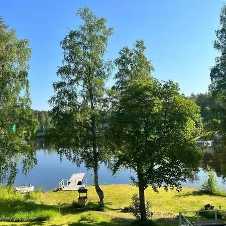 Villa Linnansalmi Lakeside Villa With Sauna Savonlinna